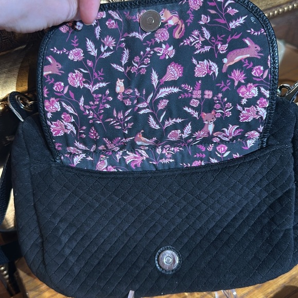 Carson Mini Shoulder Bag black nwt Vera Bradley - Picture 3 of 7